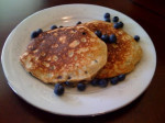 Banana Blueberry Pancakes